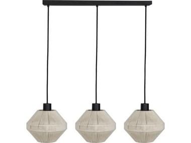 Eglo Midsummer 3-Light Black Island Pendant EGL44001A