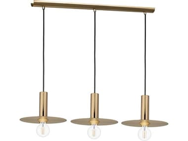 Eglo Escandell 3-Light Brushed Gold Island Pendant EGL900732A