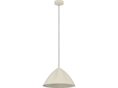Eglo Podere 1-Light Light Sand Off White Pendant EGL900836A