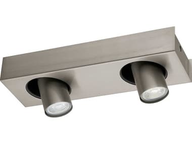 Eglo Robledo 2-Light Matte Nickel Track & Rail Light EGL96606A