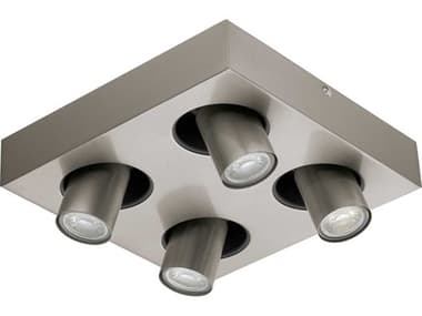 Eglo Robledo 4-Light Matte Nickel Track & Rail Light EGL96608A