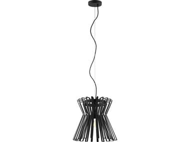 Eglo Locubin 1-Light Black Pendant EGL98076A