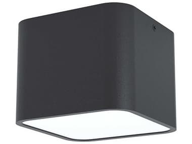 Eglo Grimasola 1-Light Black Flush Mount EGL99283A