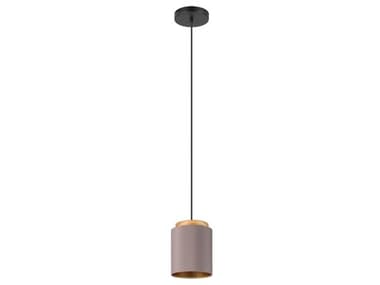 Eglo Albariza 1-Light Black Cylinder Mini Pendant EGL99445A