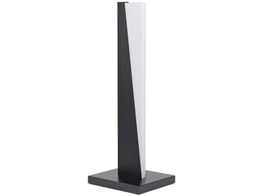 Eglo Isidro Structured Black White Acrylic Table Lamp EGL99564A