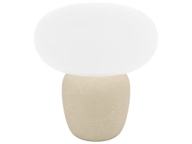 Eglo Cahuama Light Brown White Opal Glass Table Lamp EGL99824A