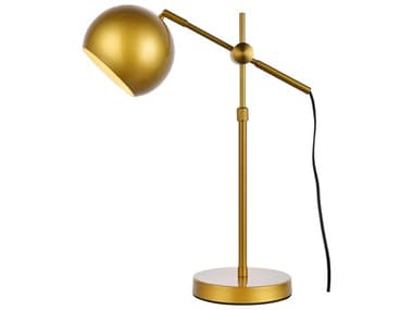Elegant Lighting Forrester Brass Desk Lamp EGLD2363BR
