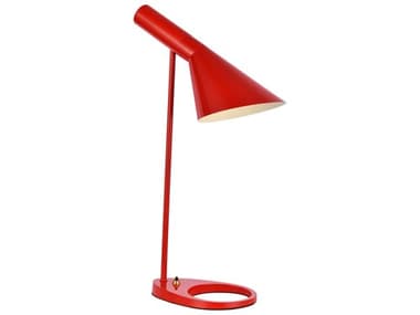 Elegant Lighting Juniper Red Desk Lamp EGLD2364RED