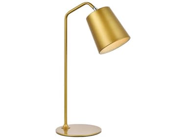 Elegant Lighting Leroy Brass Desk Lamp EGLD2366BR