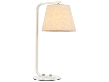 Elegant Lighting Tomlinson White Desk Lamp EGLD2367WH
