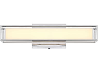 Elegant Lighting Aden 1-Light Chrome Vanity Light EGLD301W16C