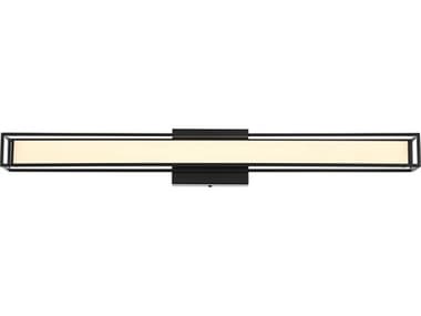 Elegant Lighting Aden 1-Light Black Vanity Light EGLD301W31BK