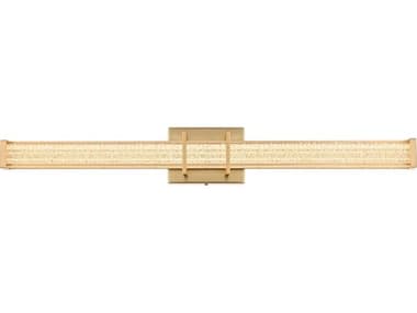Elegant Lighting Ivaan 1-Light Satin Gold Vanity Light EGLD302W31SG
