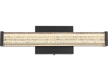 Elegant Lighting Jaxx 1-Light Black Vanity Light EGLD303W16BK