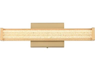Elegant Lighting Jaxx 1-Light Satin Gold Vanity Light EGLD303W16SG