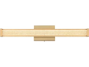 Elegant Lighting Jaxx 1-Light Satin Gold Vanity Light EGLD303W24SG