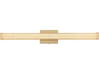 Elegant Lighting Jaxx 1-Light Satin Gold Vanity Light EGLD303W31SG