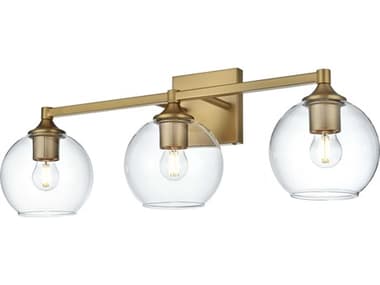 Elegant Lighting Eero 3-Light Satin Gold Vanity Light EGLD7308W25SG