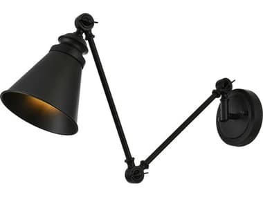 Elegant Lighting Ledger 1 - Light Swing Arm EGLD7323W6BLK