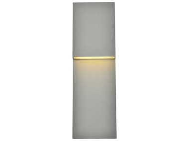Elegant Lighting Raine Glass LED Outdoor Wall Light EGLDOD4001S