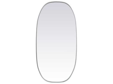 Elegant Lighting Brynn Oval Wall Mirror EGMR2B2448SIL