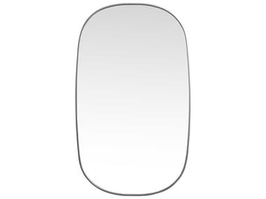 Elegant Lighting Brynn Oval Wall Mirror EGMR2B3660SIL