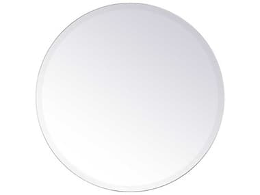 Elegant Lighting Gracin Clear 24'' Round Wall Mirror  EGMR401924
