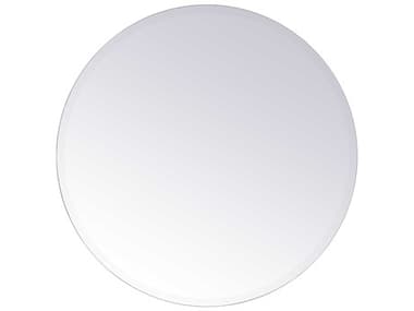 Elegant Lighting Gracin Clear 28'' Round Wall Mirror EGMR401928