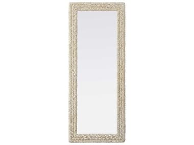 Elegant Lighting Marlowe Linen White Rectangular Wall Mirror EGMR4A2460LN