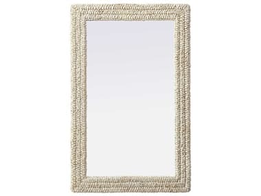 Elegant Lighting Marlowe Linen White Rectangular Wall Mirror EGMR4A2742LN