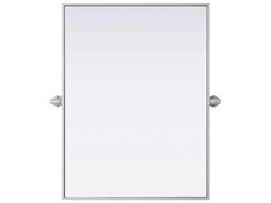 Elegant Lighting Amoura Silver Rectangular Wall Mirror EGMR6H2432SIL