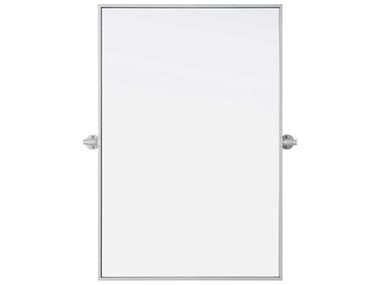 Elegant Lighting Amoura Silver Rectangular Wall Mirror EGMR6H2436SIL