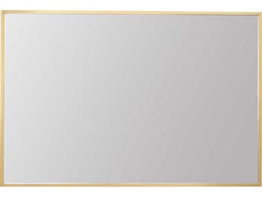 Elegant Lighting Grace Gold Rectangular Wall Mirror EGMR72436G