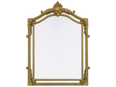 Elegant Lighting Madeline Distressed Gold Leaf Wall Mirror EGMR7A3242GF