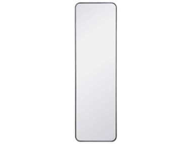 Elegant Lighting Evermore Silver 18''W x 60''H Rectangular Wall Mirror EGMR801860S
