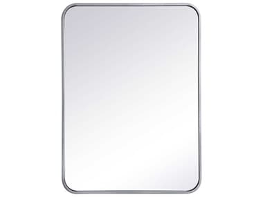 Elegant Lighting Evermore Silver 22''W x 30''H Rectangular Wall Mirror EGMR802230S