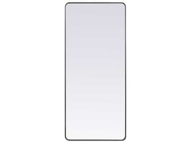 Elegant Lighting Evermore Silver 32''W x 72''H Rectangular Floor Mirror EGMR803272S