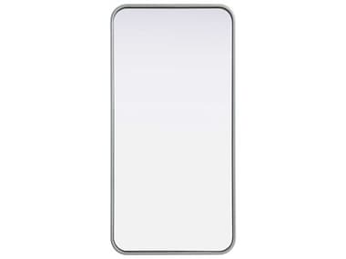 Elegant Lighting Remy Silver Rectangular Wall Mirror EGMR8A1836SIL