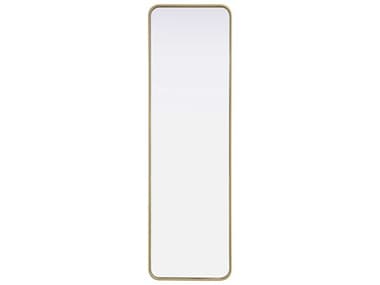 Elegant Lighting Remy Brass Rectangular Wall Mirror EGMR8A1860BRA