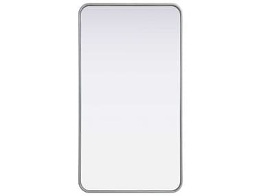 Elegant Lighting Remy Silver Rectangular Wall Mirror EGMR8A2240SIL