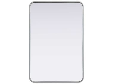 Elegant Lighting Remy Silver Rectangular Wall Mirror EGMR8A2436SIL