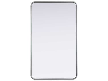 Elegant Lighting Remy Silver Rectangular Wall Mirror EGMR8A2440SIL