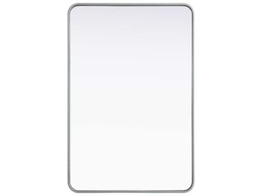 Elegant Lighting Remy Silver Rectangular Wall Mirror EGMR8A2842SIL