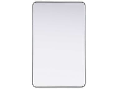 Elegant Lighting Remy Silver Rectangular Wall Mirror EGMR8A3048SIL