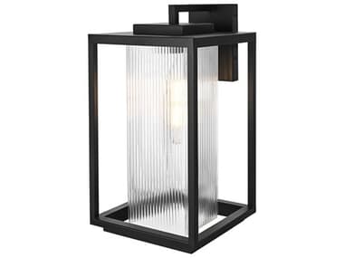 Elegant Lighting Ludlow 1-Light Outdoor Wall Light EGOD308W19BK
