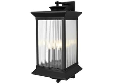 Elegant Lighting Collins 4-Light Outdoor Wall Light EGOD316W28BK