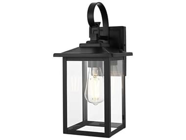 Elegant Lighting Carisle 1-Light Outdoor Wall Light EGOD325W15BK