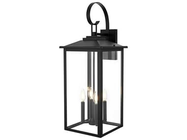 Elegant Lighting Carisle 4-Light Outdoor Wall Light EGOD325W31BK
