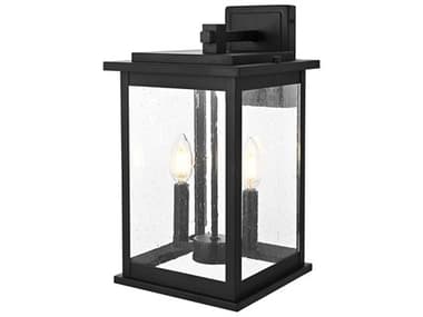 Elegant Lighting Ringgold 2-Light Outdoor Wall Light EGOD350W16BK