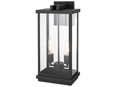 Elegant Lighting Theodore 2-Light Outdoor Wall Light EGOD404W21BK